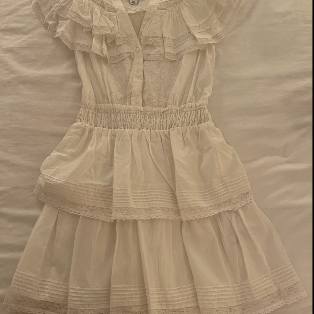 WHITE TARGET X LOVESHACKFANCY DRESS